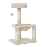 i.Pet Cat Tree 69cm Scratching Post Tower Scratcher Wood Condo Toys House Bed