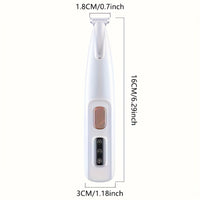 Pet electric clipper dog foot hair trimmer cat foot hair trimmer dog LED light clipper hair trimmer electric clipper h