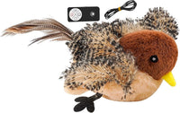 Cat Toys - Cat Toys with Catnip - Flappy Bird Cat Toy for Indoor Cats - Rechargeable - Electric Cat Toys - With Sound - Plush Sports Toy for Kittens - Pic