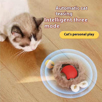 Electric Cat Ball Toy - Interactive Cat Toy - Automatic Rolling Smart Cat Toy for Cats - Dog Toys - Interactive Cat Play Ball - Pet Toys - Fast Rolling on Carpet, for Interactive Indoor Play
