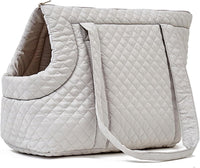Pet Carrier - Small Portable Pet Carrier - Lightweight Cotton Winter Pet Carrier - Take Your Pet With You - Suitable for Cats, Puppies and Kittens