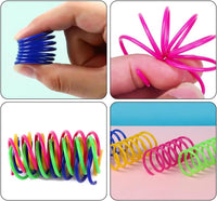 Cat Feather Toys - 24 Feather Toys - Cat Feather Toys - Toy Feathers - Pet Novelty Toys - Colorful Feathers - Feathers for Cats