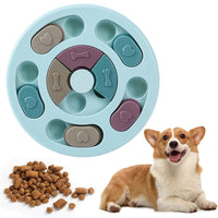 LGCASL Dog Brain-Boosting Food Feeder (Green), Dog Puzzles Dogs Foodes Puzzle Feeder Toys for Iq Training & Mental Enrichment Dog Puzzle, Green Blue