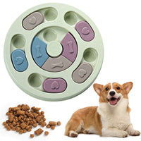 LGCASL Dog Brain-Boosting Food Feeder (Green), Dog Puzzles Dogs Foodes Puzzle Feeder Toys for Iq Training & Mental Enrichment Dog Puzzle Green