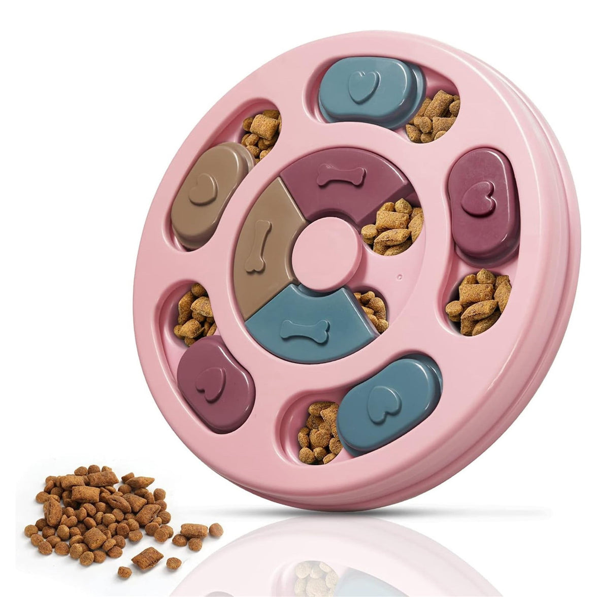 LGCASL Dog Brain-Boosting Food Feeder (Green), Dog Puzzles Dogs Foodes Puzzle Feeder Toys for Iq Training & Mental Enrichment Dog Puzzle Green