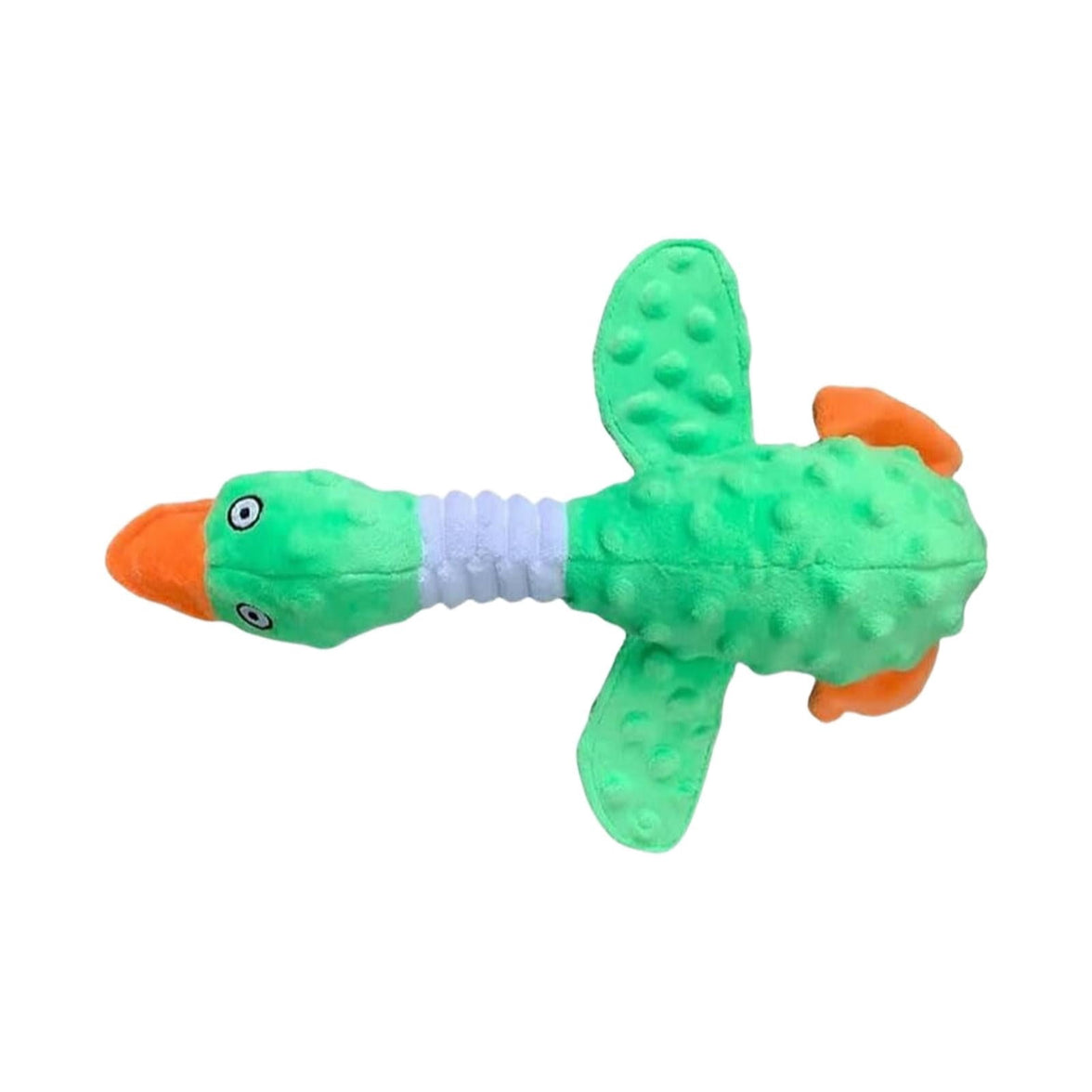 LGCASL Pink Duck Chew Toy Dog Toys for Aggressive Chewers 2026 New Dog Toys Calming Toy for Dogs Indestructible Toy with in Squeaker for Boredom Yellow Dog Plush for Dogs, Pink Green