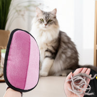 Pet Grooming Gloves,Cat Grooming Gloves for Dog & Cat,Cat Brush Glove for Carpet, Couch, Clothing, Furniture, (Green) 7.28x9.45 7.28" x 9.45" Green