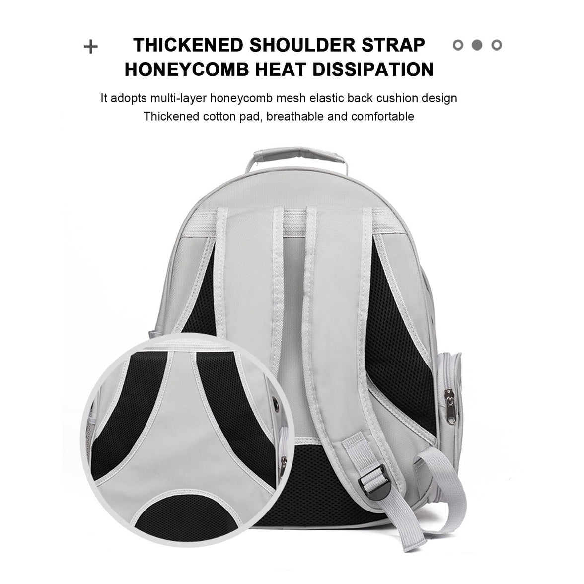 Pet Backpack Carrier, Transparent Space Capsule Pet Backpack Bag with Straps, Breathable Pet Carrier for Traveling Walking Hiking Outdoor Activities A