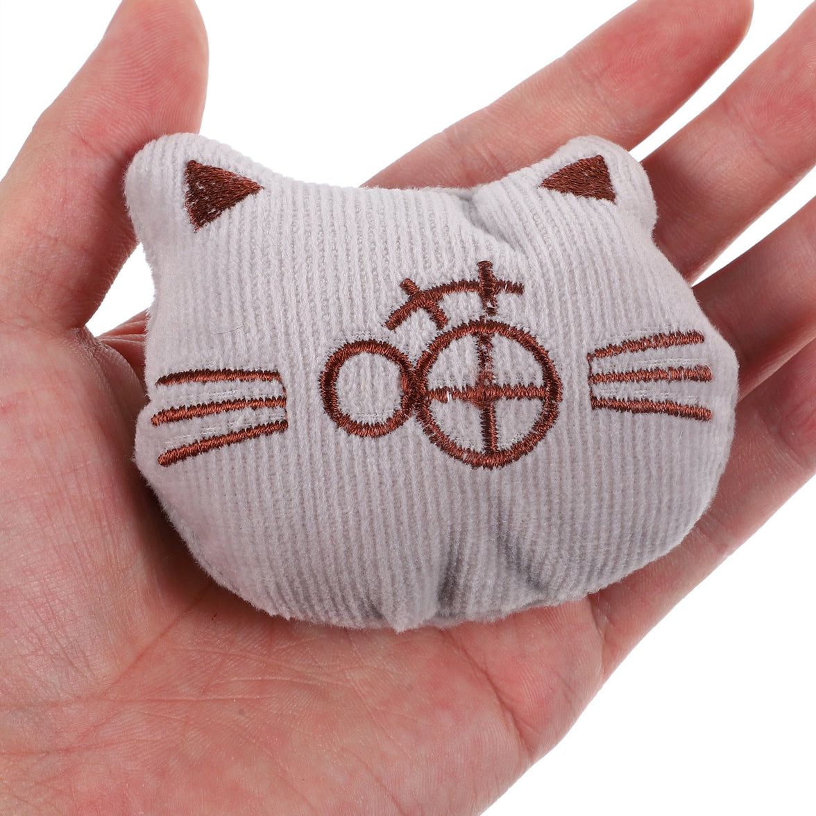 HOOWIFFY 3Pcs Chewing Toys Cat Plush Catnip Toys Multi Plush Stress Relief Indoor Cat