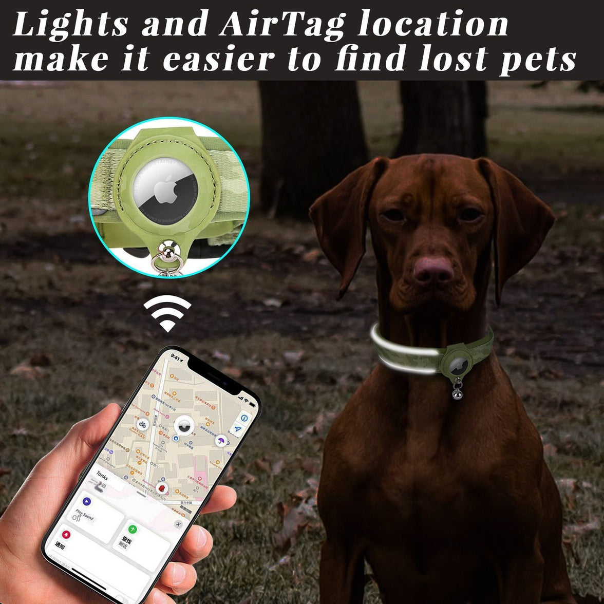 Pet positioning collar-Heart Yellow 1Pair1-M-without locator