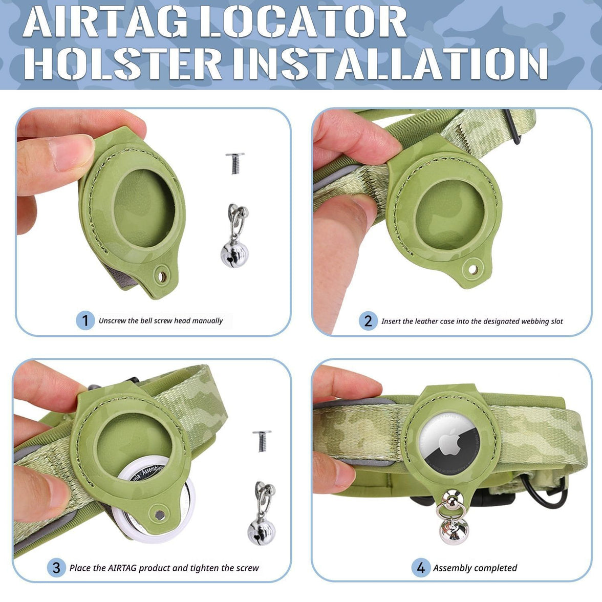 Pet positioning collar-Heart Yellow 1Pair2-L-without locator