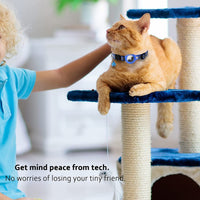 Pet positioning neck collar-Red