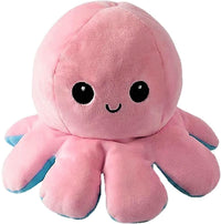 Reversible Octopus Plush - Cute Plush - Plush Octopus Plush - Reversible Plush Toy - Cute Plush - Octopus Reversible Plush