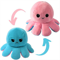 Reversible Octopus Plush - Cute Plush - Plush Octopus Plush - Reversible Plush Toy - Cute Plush - Octopus Reversible Plush