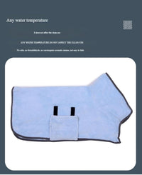 Super Absorbent & Fast Drying Pet Towel for Dogs and Cats - Microfiber Drying Cloth - 1 Piece