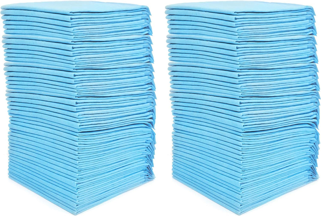 (100 Pads)  Ultra Absorbency Pet Toilet Training Pads 18" x 13" Moisture Locking Technology Turns Liquid into Gel - Perfect for Rabbits and Guinea Pigs