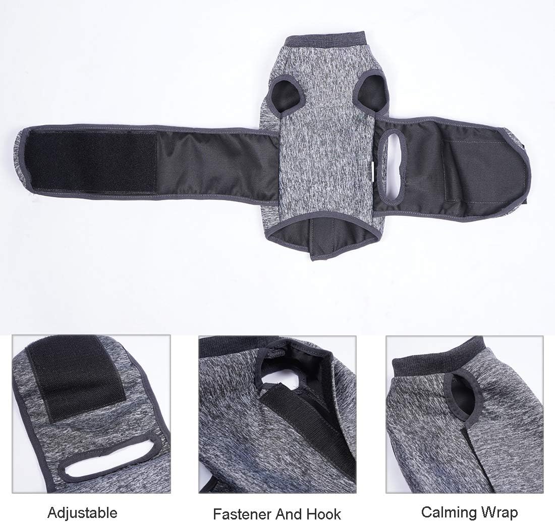 Cat Anxiety Jacket, Anxiety Vest for Cats, Cat Anti Anxiety Vest, Shirt for Cat, Cats Calming Wrap Vet Recommended Calming Solution Vest for Fireworks, Travel, Separation