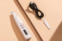 Dog Paw Trimmer 18mm Widen Pet Hair Clipper Dog Clippers for Grooming With LED Light LED Display Rechargeable