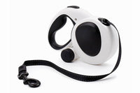 5m Auto Retractable Dog Leash with LED Light Pet Walking Lead for Small Medium Large Dogs - M