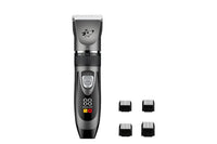 Pet Grooming Clippers Cat Grooming Kit Cordless Low Noise Pet Hair Clipper Trimmer Shaver for Dogs Cats Animals Adjustable Clipper Comb & Detachable Blades Dog Trimmer
