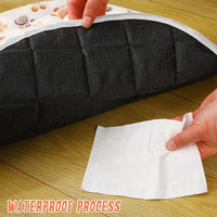 Waterproof Dog Pads Round Diaper Pads Pet Training Pads for Puppies and Dogs - White-35cm