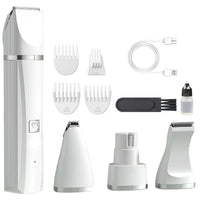 Rechargeable Pet Hair Clippers Professional Grooming Kit for Cats and Dogs