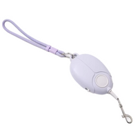 Purple Retractable Dog Leash with Luminous Rope 3M Anti-Tangle Automatic Extension Pet Walking Rope for Small to Medium Dogs Comfortable Grip and Lightweight Wrist Strap for Night Walks