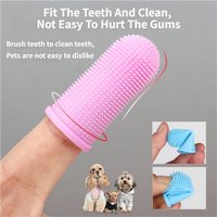 6 PCS Soft Silicone Pet Finger Toothbrush Set - 360° Gentle Dental Cleaning for Dogs / Cats' Plaque & Tartar Removal